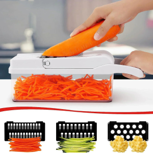 12-in-1 Vegetable Chopper & Slicer | Fullstar-Style All in One Kitchen Gadget